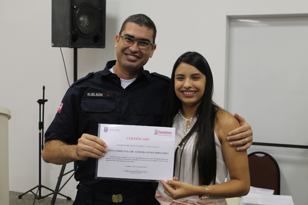 Formatura De Alunos Do Curso De Guarda Municipal Foi Realizada Nessa ...