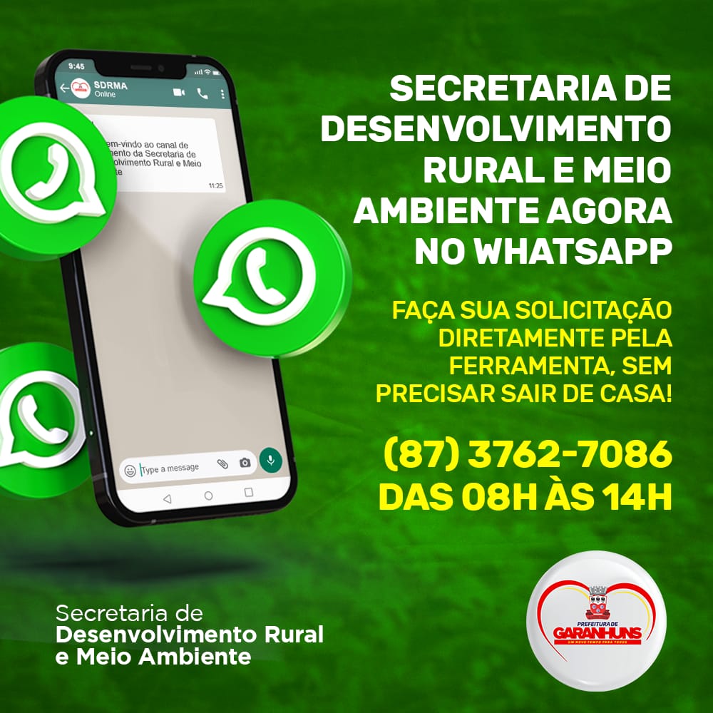 TÉCNICOS DA SECRETARIA DE DESENVOLVIMENTO RURAL E MEIO AMBIENTE