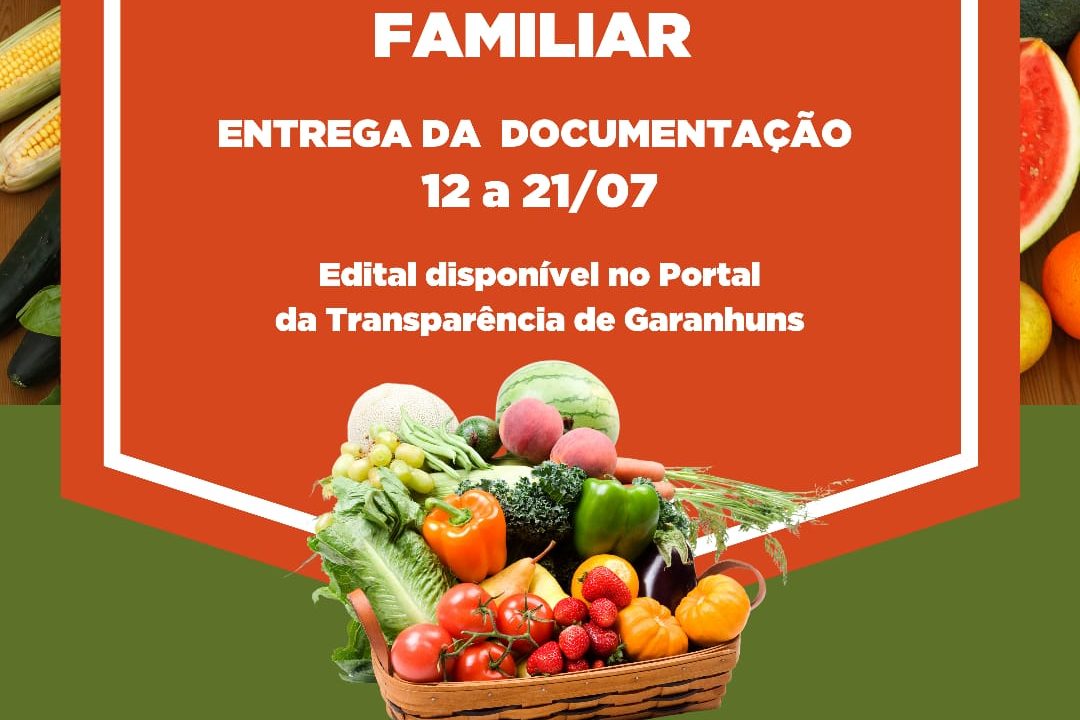 Secretaria De Educação De Garanhuns Publica Edital Para Aquisição De Produtos Da Agricultura 8660