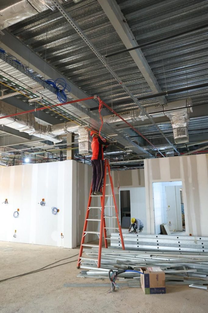 Obras do Hospital de Amor em Garanhuns. Foto: Geraldo Mendonça